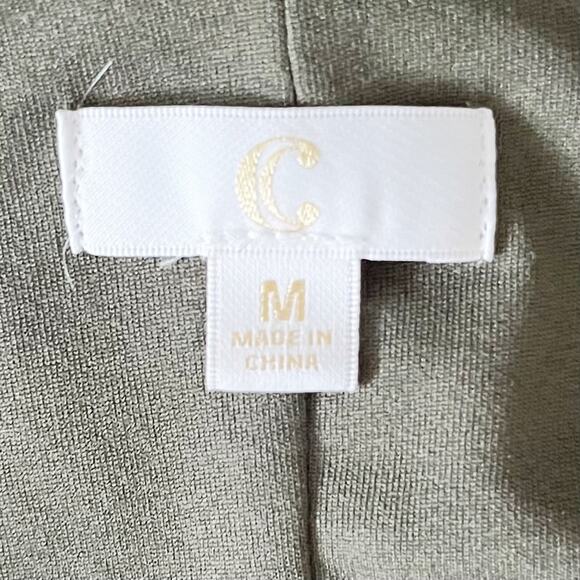 CHARMING CHARLIE Green Off The Shoulder Top, M - Picture 7 of 8